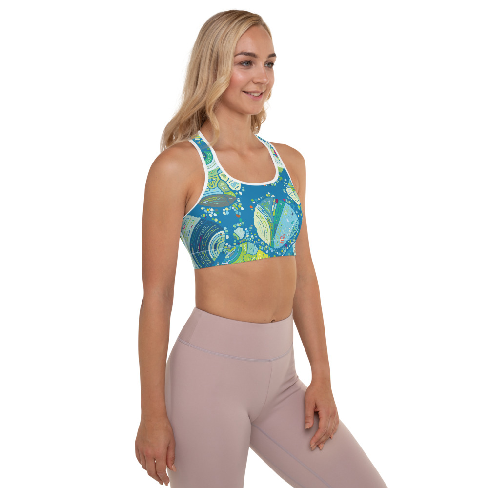 Shock Absorber Active Multi high support sports bra in all over print